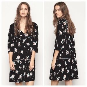 bash black and white dress Bash Paris Fanny Dress in Noir  HARPERS EMPORIUM